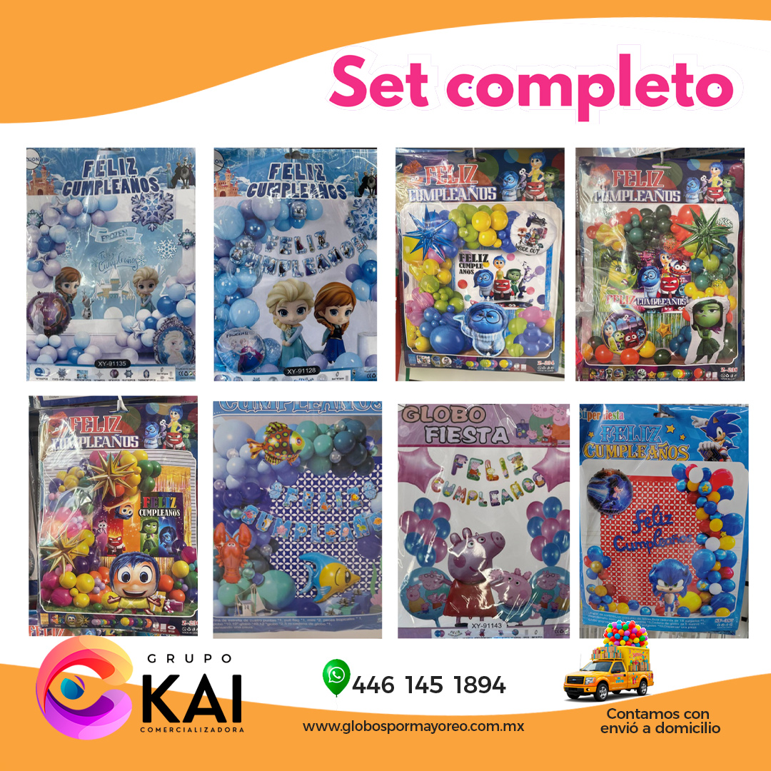 set completo personajes queretaro